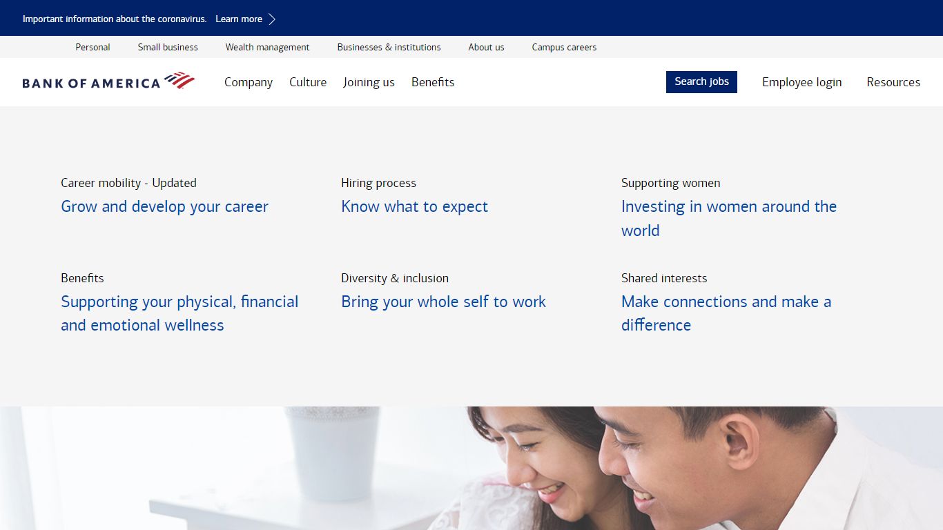 Bank of America Careers Site - Apply at Bank of America