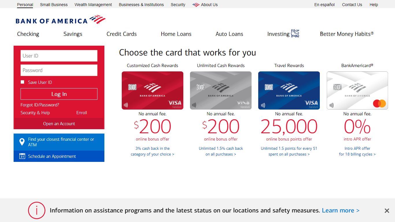 Bank of America | Employee Resources at Home