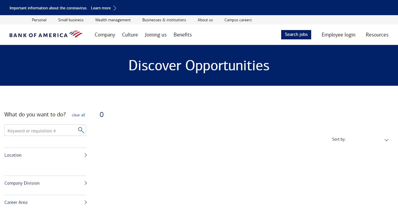 Bank of America Jobs: Search & Apply for Bank of America Careers